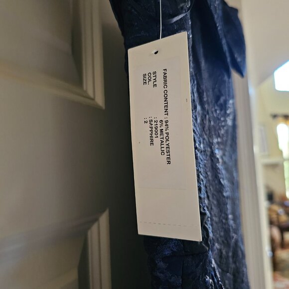 Teri Jon by Rickie Freeman Off-The-Shoulder Gown - Picture 7 of 13